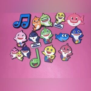 Baby shark croc charms
